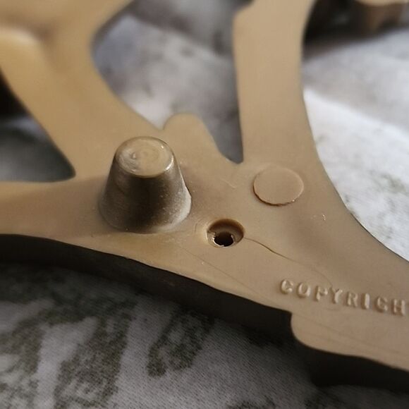 Vintage 1966 MCM Floral Blossom Spray Wall Decor - Picture 14 of 14